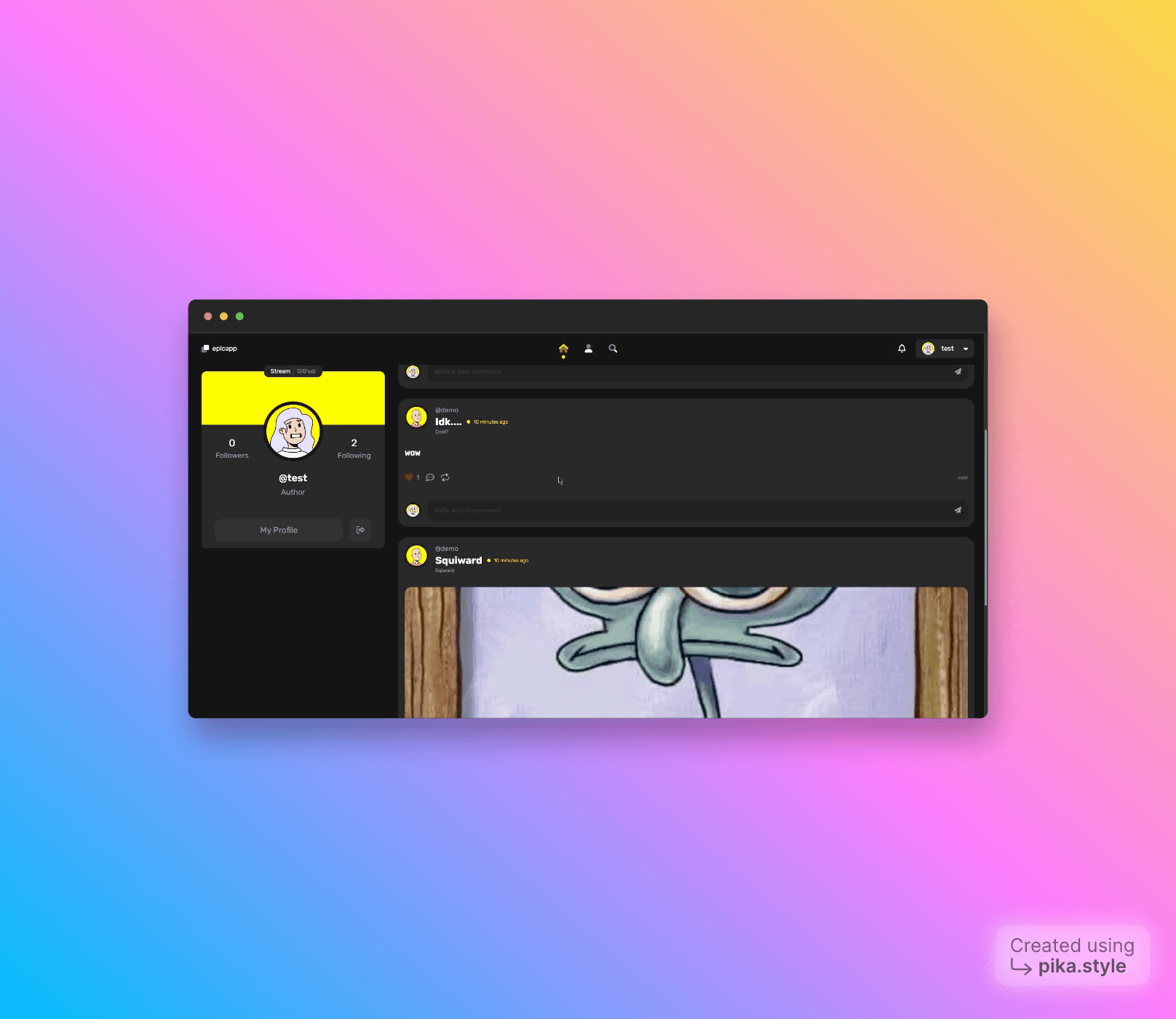 epic app